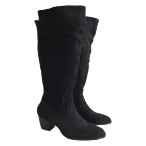 Bota de Tacón con Cierre de Cremallera