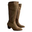 Bota de Tacón con Cierre de Cremallera