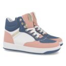 Zapatilla Abotinada Multicolor con Cordones