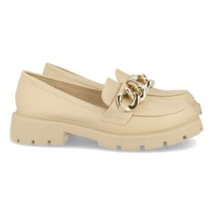 Mocasin Plano con Cadena