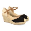 Sandalias de Estilo Valenciana con Cuña