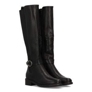 Bota alta elástica para mujer