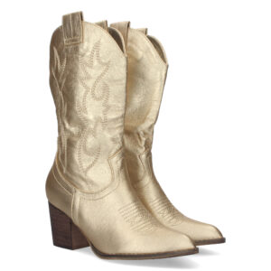 Bota Campera con Tacon y Grabado en Caña