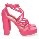 Sandalia de Tacon con Hebilla