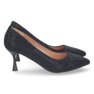 Zapato de Tacon Fino con Strass