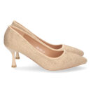 Zapato de Tacon Fino con Strass