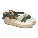 Alpargarta Plana Estilo Valenciana para Mujer