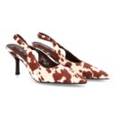 Zapatos cierre elástico estampado moderno