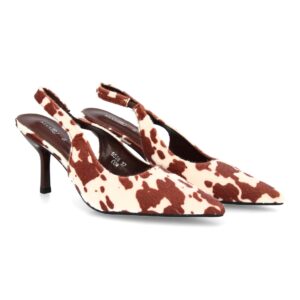 Zapatos cierre elástico estampado moderno