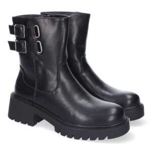 Botín de Mujer con Detalles Modernos y Diseño de Tendencia