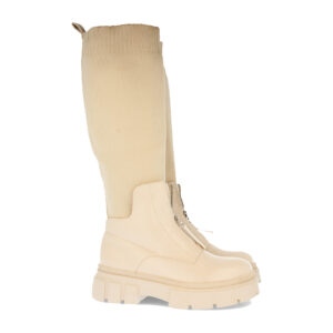 Bota de Plataforma con Cremallera