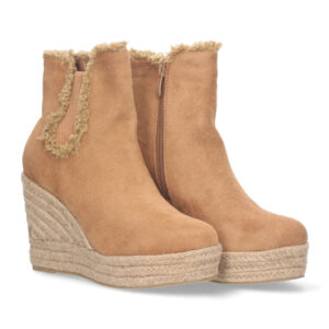 Botin de cuña para mujer