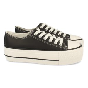 Zapatilla de Plataforma con Cordones