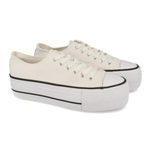 Zapatilla de Plataforma con Cordones