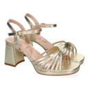 Sandalia de Tacon Ancho para Mujer