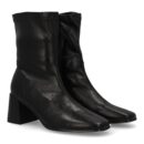 Botin mujer con tacon y estampado liso