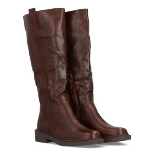 Bota con grabado cowboy para mujer