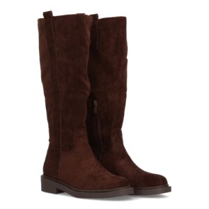 Bota con grabado cowboy para mujer