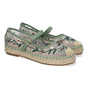 Bailarina Estilo Apargata con Yute para Mujer