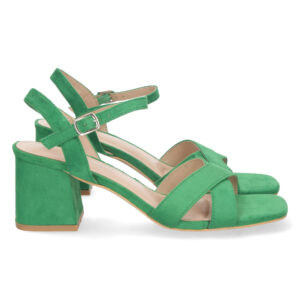 Sandalia de Tacon con Hebilla