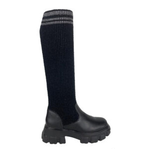 Bota de Plataforma con Elástico