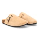 Zueco casual con hebilla ajustable para hombre