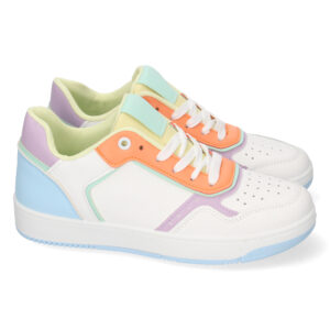 Zapatilla Plana Multicolor con Cordones