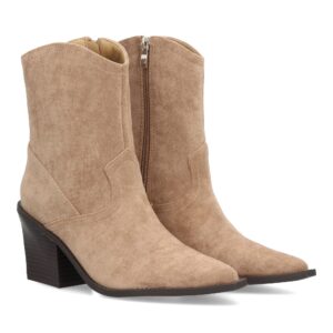 Botín cowboy mujer con tacon