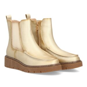 Botín de cuña estilo Chelsea para mujer