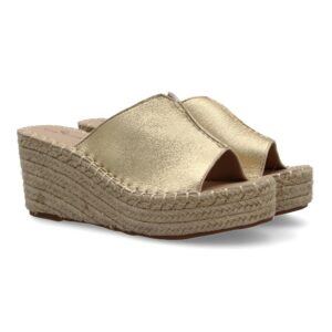 Alpargata de mujer de yute tipo zueco