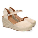 Sandalia de Cuña de Yute para Mujer