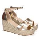 Sandalia de Cuña de Yute para Mujer