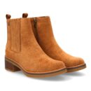 Botín mujer con tacón cierre elástico