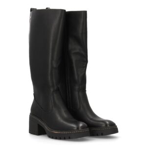 Bota alta mujer tacón medio