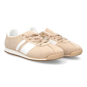 Zapatilla retro con suela dentada