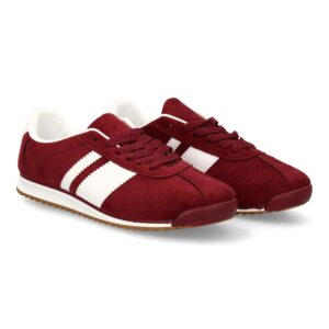 Zapatilla retro con suela dentada